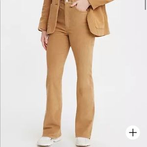 LEVIS RIBCAGE BOOTCUT CORDUROY WOMEN'S PANTS